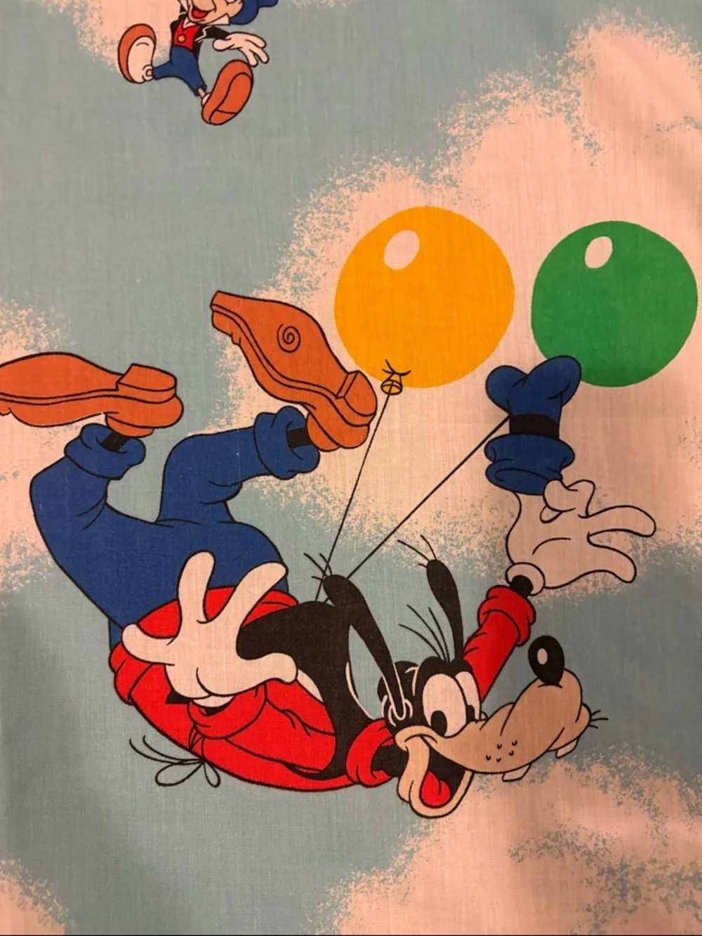 Vintage Disney Classic characters panel valance fabric